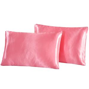 Funda de Almohada de Satén de Seda Sintética con Diseño Multicolor, Juego de 2 Fundas para un Sueño Saludable - Product Image 5