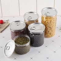 Pot de recharge en plastique de canne à sucre de 8oz 1500ml Pots de cannage à lotion 120ml 100ml Dessert pour prothèses dentaires pour salade Snack Candy Cookie Pizza