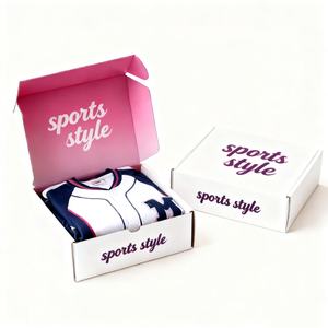 Coffrets cadeaux d'avion en papier ondulé dur imprimés double face personnalisés haut de gamme pour l'emballage de vêtements <span class=keywords><strong>Transport</strong></span> expédition - Product Image 2