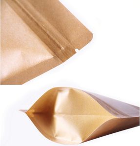 Sacs à café biodégradables avec valve et fermeture éclair, emballages personnalisés en papier pour café, sacs à café à fond plat, 150g 250g - Product Image 5
