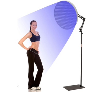 250 <b>LED</b> 460nm <b>Blue</b> <b>Light</b> Tanning Lamp 50W Desktop/Floor Stand with 360° Rotation & Telescopic Arm - Product Image 6