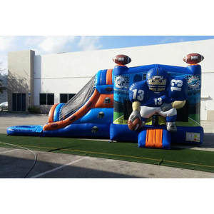 PVC Steelers 5 en 1 Super Combo Football Bounce House Combo <span class=keywords><strong>Alquiler</strong></span> toboganes de agua baratos - Product Image 2