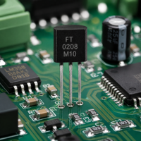 FT0208M10: Puerta pequeña de silicio controlada por corriente, compatible con control IC