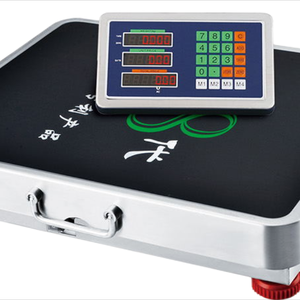 Bilancia per piattaforma elettronica <span class=keywords><strong>Wireless</strong></span> da <span class=keywords><strong>500kg</strong></span> piccola scala 300kg di precisione per fabbrica di piattaforma portatile - Product Image 1