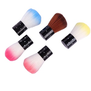 Private Label Mushroom Head Nail <b>Dust</b> <b>Brush</b> Soft Synthetic Nylon Manicure Cleaning <b>Brush</b> - Product Image 1