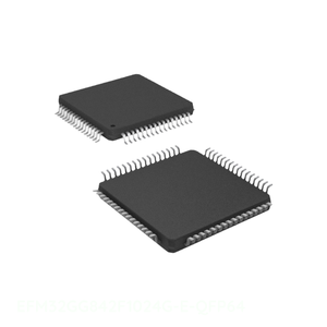 Distributeur autorisé de composants de circuits électroniques EFM32GG842F1024G-E-QFP64 Embedded 64 TQFP - Product Image 1