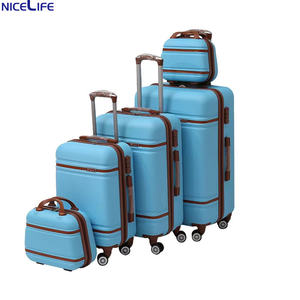 Unisex ABS Handgepäck Reisewagen Gepäckfabrik Anpassbare Hartschalen-Spinner-Rolle Praktische Taschen verpackung Sportart - Product Image 2