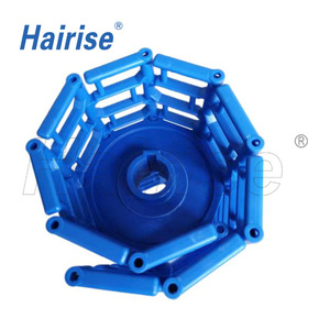 Güzel kalite Har 7950 plastik gömme izgara kemer dişliler ile modüler konveyör bant gıda konveyör makinesi kemer - Product Image 4