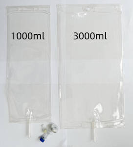 Sacca per Infusione IV Monouso in PVC di Alta Qualità per Forniture Ospedaliere - Product Image 1