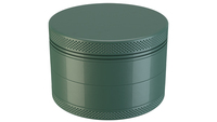 Moulin en céramique en aluminium vert nuit accessoire de fumer boîte-cadeau haut de gamme broyeur d'herbes en toile