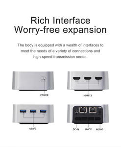 Mini <span class=keywords><strong>PC</strong></span> Firebat T8 de haute qualité avec processeur Intel Celeron 4 cœurs, DDR5, SSD 16 Go 512 Go, prise AU, idéal pour la maison ou les étudiants - Product Image 2