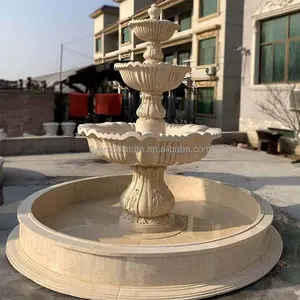 Factory Customized Outdoor Black Marble Stone Bowl Water Fountain Black Granite Bowl Fountain