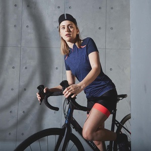Shorts de cyclisme pour femmes PIHA SPORTS, rembourrés, en spandex/polyester, coupe ample, pour route et VTT - Product Image 5