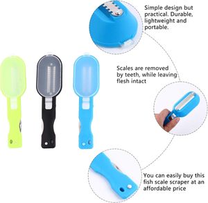 Utensilios de Cocina, Herramientas para Pescado, Raspador de Escamas, Limpiador Ecológico de Plástico - Product Image 4