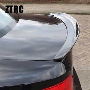 For 1series E82 Coupe Sedan P Style Real Carbon Fiber Rear Spoiler Trunk Wing 2007-2013 Not for M - Product Image 2