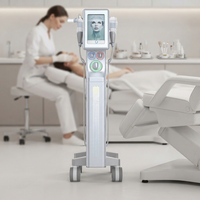 Appareil de beauté pour le visage 6 en 1, hydrodermabrasion, aqua facial, machine de soin de la peau, hydrodermabrasion, machine de nettoyage du visage pour usage domestique