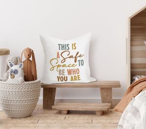 18x18 pouces salle de classe <span class=keywords><strong>lit</strong></span> oreillers décoratifs couvre calmant coin pépinière décor pour enfant en bas âge lecture Nook chambre - Product Image 2