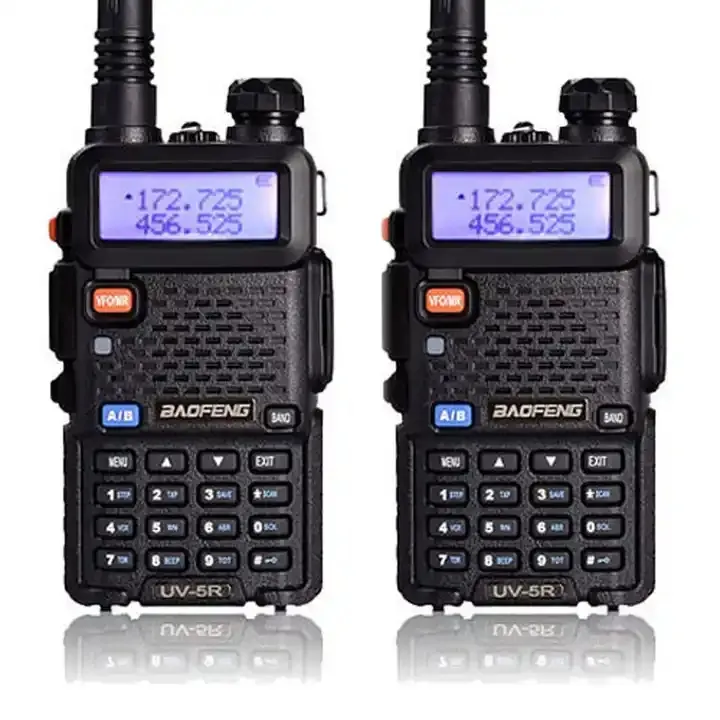 En çok satan Ham radyo taşınabilir Baofeng UV-5R Walkie Talkie iki yönlü Uhf Vhf radyo 8 8 Watt el telsizi