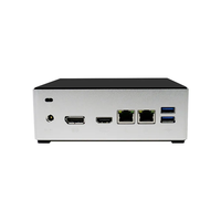Venta al por mayor Intel NUC Mini PC Dual LAN 6USB3.0 HD DP para pantalla 4K Nuevo DDR4 RAM Compatible con señalización digital US AU Plugs