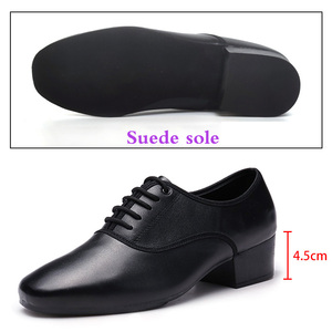 <span class=keywords><strong>Chaussure</strong></span> de <span class=keywords><strong>danse</strong></span> en cuir véritable pour hommes, salsa, tango, <span class=keywords><strong>samba</strong></span> - Product Image 6