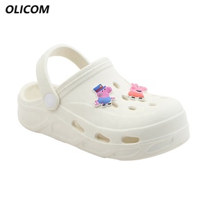OLICOM Zoccoli <span class=keywords><strong>per</strong></span> Bambini con Logo Personalizzato, Scarpe in EVA Traspiranti, Morbide, Comode, Antiscivolo, Leggere, Sandali Estivi da Spiaggia - Product Image 3