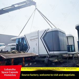 Maison préfabriquée de célébrité d'Internet, technologie de toiture plate, maison de pêche, hôtel de pêche, chambre de vacances, paysage moderne, B&B - Product Image 1