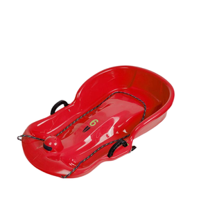 <span class=keywords><strong>Luge</strong></span> pour <span class=keywords><strong>enfants</strong></span> en HDPE épais et écologique avec frein manuel -40 ° Résistant aux basses températures pour le ski, le sable, l'herbe et la glace - Product Image 5