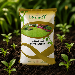 25 kg de Ferro 20, poudre soluble, sulfate ferreux 20% fer 11,5% soufre pour l'agriculture, l'horticulture et l'entretien des pelouses - Product Image 1