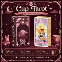 Fabricant professionnel à 100 % : Jeu de cartes Oracle et de Tarot imprimées couleur or, 350 g/m², personnalisées, pour la création de cartes familiales et de cartes de jeu de société