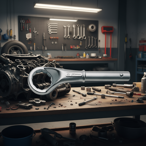 Llave combinada métrica de acero de 253 mm para reparación automotriz - Product Image 3