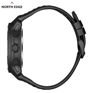 NORTH EDGE VERTICO Multifunctional Carbon Brazing Electronic <b>Watch</b> Men's Outdoor Sports Waterproof <b>Smart</b> <b>Watch</b> High Air Pressure - Product Image 5