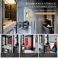 Ensemble complet de mobilier de chambre d'hôtel moderne et personnalisé pour la production hôtelière