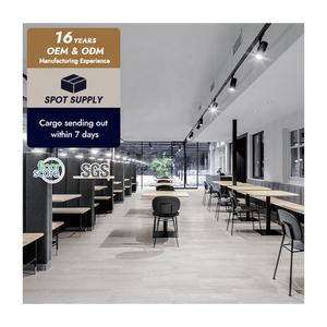 Pisos <span class=keywords><strong>de</strong></span> PVC elegantes y respetuosos con el bricolaje, baldosas <span class=keywords><strong>de</strong></span> vinilo duraderas con bloqueo <span class=keywords><strong>de</strong></span> clic fácil, Pisos Pvc Vinilico Spc, baldosas <span class=keywords><strong>de</strong></span> suelo <span class=keywords><strong>de</strong></span> lujo con clic SPC - Product Image 1