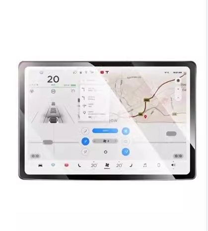 HD Clear Tempered Glass Screen Protector Monitor Display Protector for Tesla Model 3 Highland