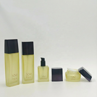 Bouteilles en verre de qualité supérieure avec finition mate, 50g, 40ml, 100ml, 120ml, emballage cosmétique pour crème pour le visage, lotion, fabrication sur mesure