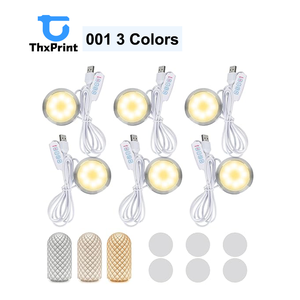 Kit de lampe LED pour <span class=keywords><strong>imprimante</strong></span> <span class=keywords><strong>3D</strong></span> ThxPrint 001, trois couleurs, pour Bambu Lab H2D/H2C/A1/A1mini/P1S/P1P/X1C Makerworld, <span class=keywords><strong>pièces</strong></span> <span class=keywords><strong>détachées</strong></span> DIY - Product Image 1