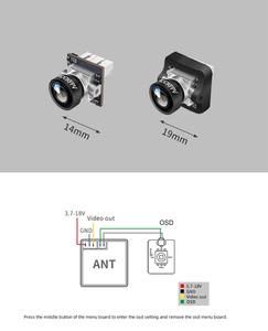 Cámara para Dron FPV Caddx NANO Baby Ratel2 14*14mm 4k 8k HD de Alta Calidad - Product Image 6