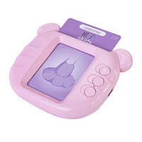 Machine d'apprentissage interactive personnalisée en forme d'ours avec cartes flash parlantes, jouet éducatif bilingue pour enfants d'âge préscolaire OEM ODM