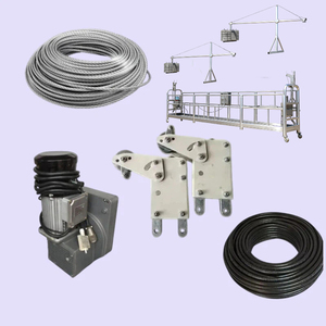 Canastilla Eléctrica Galvanizada para Construcción ZLP630/800/1000 Plataforma Suspendida Grúa - Product Image 1