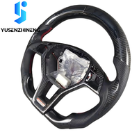 Volant en fibre de carbone forgé sur mesure avec LED pour Mercedes-Benz W204 W212 2011-2015 CLA GLA 45 C63 CLS63 E550 AMG R231 SL SLK350