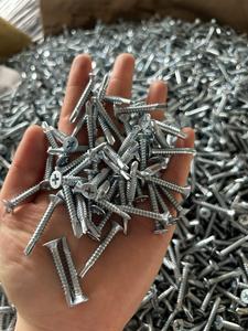 Vis autoforeuse galvanisée à empreinte cruciforme en acier au carbone Tête CSK fraisée disponible Mesure métrique en pouces - Product Image 5