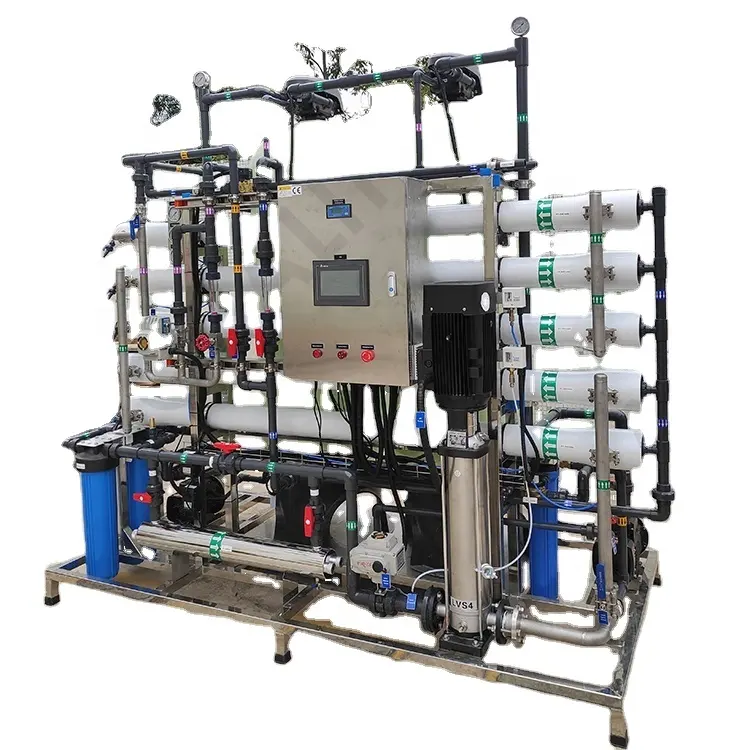 Máquina de tratamiento de agua alcalina, purificador de agua Ro de 2000LPH, sistema purificador de filtro de ósmosis inversa