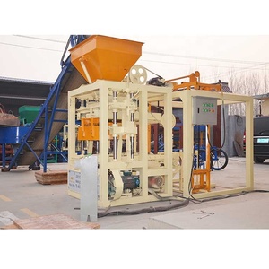 QTJ4-24 Hollow Blocks Industry Brick Making Machinery Block Machine Semi Automatic Pakistan Products 1000 Hydraulic Brick Making - Product Image 4