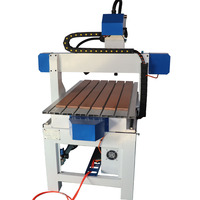 Grabado en madera de alta precisión CNC 6090 enrutador CNC de madera máquina de corte de aluminio con husillo de refrigeración por agua de 1.5kw/2.2kw/3.0kw