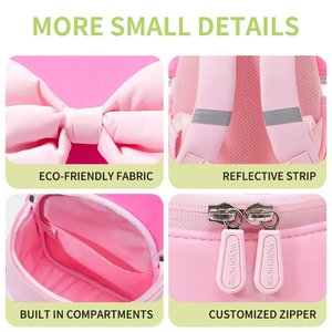Sac à dos scolaire mignon pour enfants de 3 à 6 ans - Sac à dos tendance à double bretelle pour garçons et filles - Product Image 6