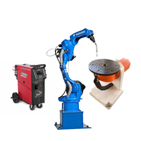 Fournisseur Yaskawa MOTOMAN AR1440 Bras de robot de soudage à l'arc industriel 6 axes Positionneur de soudage CNGBS avec rails de robot