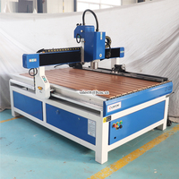 1325 1224 Sculpture CNC routeur 1218 1200x1800mm 4ème axe 3kw broche DSP Ncstudio 1515 1313 1212 6090