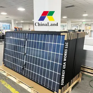 2024 Promotion 550W Mono Panneau Solaire Toit Montage Panneaux Solaires Photovoltaïques avec le marché de l'UE