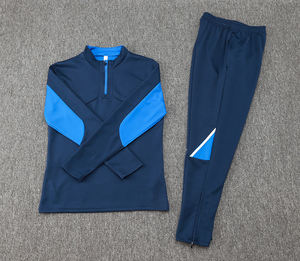 Ensemble de survêtement d'entraînement long automne-hiver 24/25 Porto, demi-zip, séchage rapide, tenue de sport, uniforme de football des clubs européens - Product Image 5