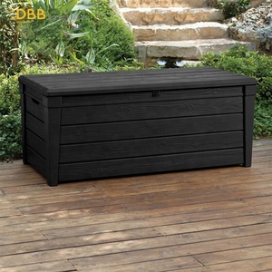Factory Price Waterproof Outdoor Garden Box Custom Deck Box Polypropylene Resin Plastic Outdoor Plastic Storage